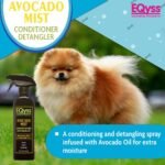 EQyss Avocado Mist Pet Spray Conditioner - Shines, Conditions, and Reduces Shedding, Weightless Leave in Spray - for Dogs, Cats, Puppies - Oil and Silicone Free, pH Balanced, USA Made - Image 2