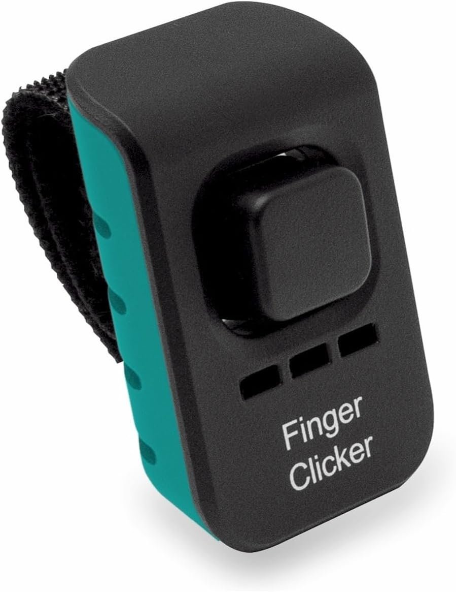 Educator E-Collar Dog Training Finger Clicker, Teal Educator E-Collar Dog Training Finger Clicker, Teal
