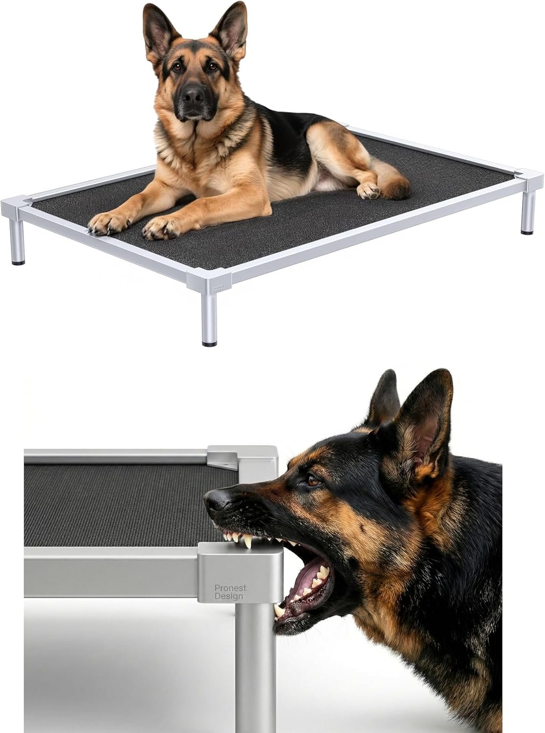 Elevated Dog Bed Medium Size Dog, Chew Proof Aluminum Alloy Heavy Duty Dog Supplies Cooling Raised Pet Cot Indestructible with Anti-Rust Washable Assembly for Crate Outdoor-40.6″x 28.7″ x 7″ Elevated Dog Bed Medium Size Dog, Chew Proof Aluminum Alloy Heavy Duty Dog Supplies Cooling Raised Pet Cot Indestructible with Anti-Rust Washable Assembly for Crate Outdoor-40.6″x 28.7″ x 7″