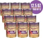 Evanger's Organics Beef Dinner for Dogs – 12 Count, 12.5 oz Each – Qualified Organic, Grain Free, GMO Free – Nutrient-Dense Recipe with Organic Vegetables – Wet Dog Food - Image 2