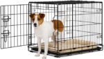 EveryYay by Petco 1-Door Dog Crate Small 24" L X 17.5" W X 19.5" H Black: with Handles