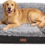FUKUMARU X-Large Thickened Dog Couch Bed, Orthopedic, Waterproof & Washable