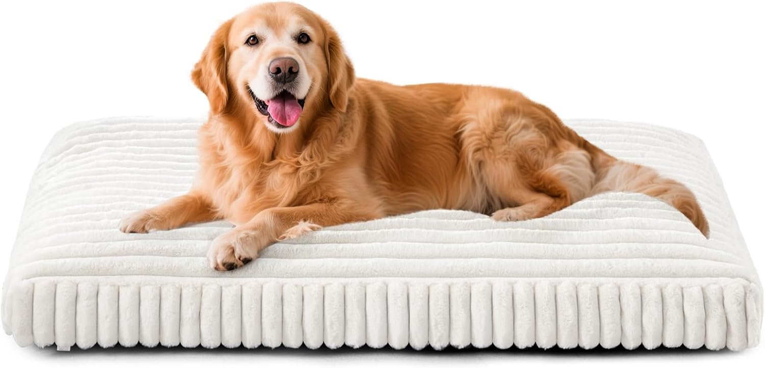 FURTIME Dog Beds Large Sized Dog, Washable Dog Bed for Crate, 35″ FURTIME Dog Beds Large Sized Dog, Washable Dog Bed for Crate, 35″