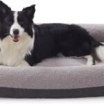 FURTIME Washable Dog Bed Large Sized Dogs, Comfy Fluffy Large Dog Bed