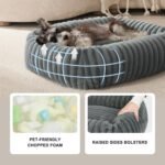 FURTIME Washable Dog Bed for Small Dogs, Cat Beds for Indoor Cats, 20" - Image 2