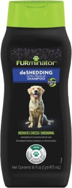 FURminator Ultra Premium deShedding Shampoo for Dogs, 16 oz