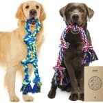 Feeko Dog Rope Toys for Large Breed Aggressive Chewers, Tough Chew Dog Toys