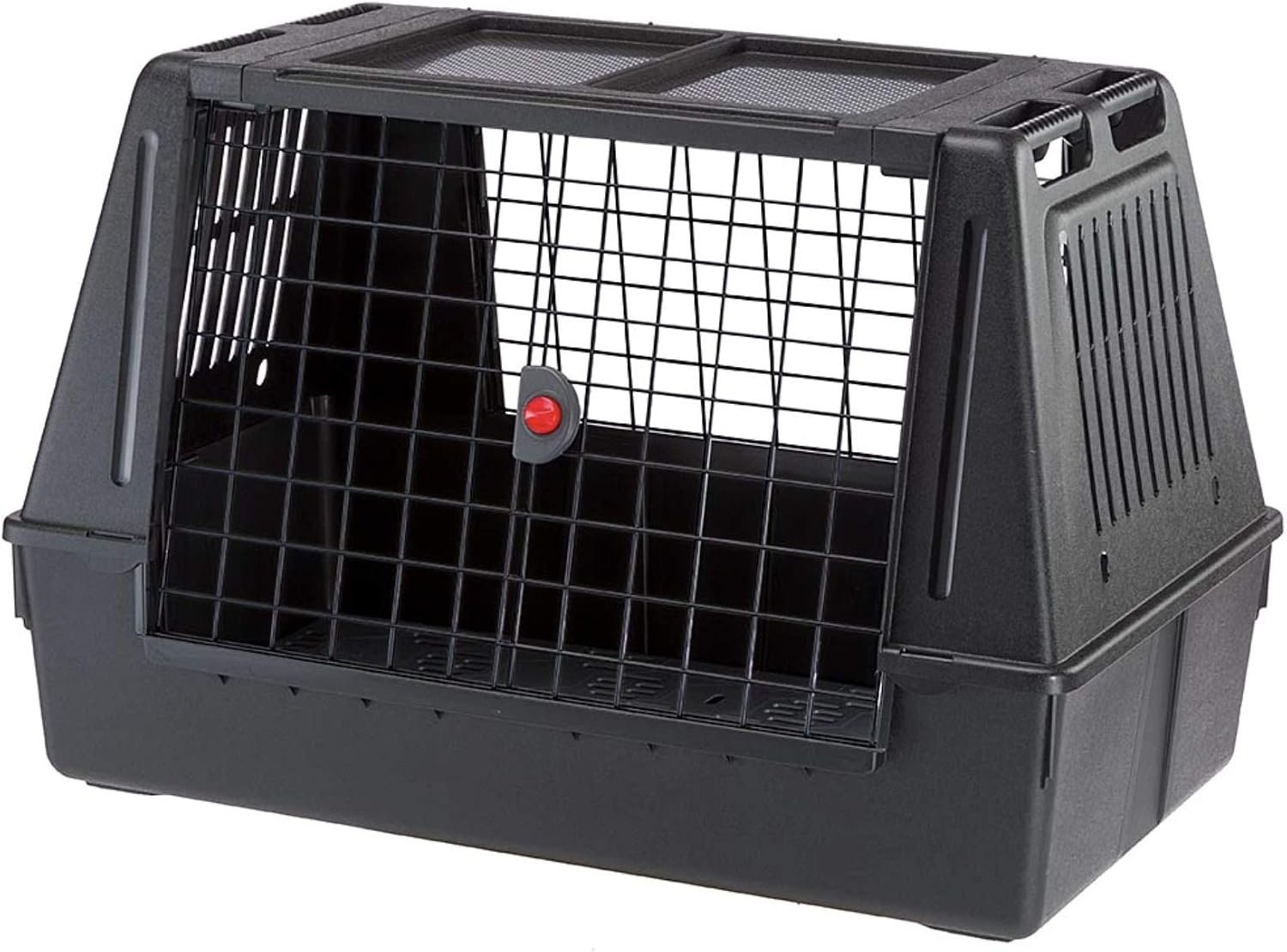 Ferplast Atlas Vehicle SUV Dog Crate, Assembled Car Dog Crate Measures 39L x 23W x 26H, Ideal for Medium to Intermediate Dog Breeds, Black Ferplast Atlas Vehicle SUV Dog Crate, Assembled Car Dog Crate Measures 39L x 23W x 26H, Ideal for Medium to Intermediate Dog Breeds, Black