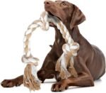 Fida Dog Rope Toys for Medium Large Dogs, Chew Toys for Aggressive Chewers
