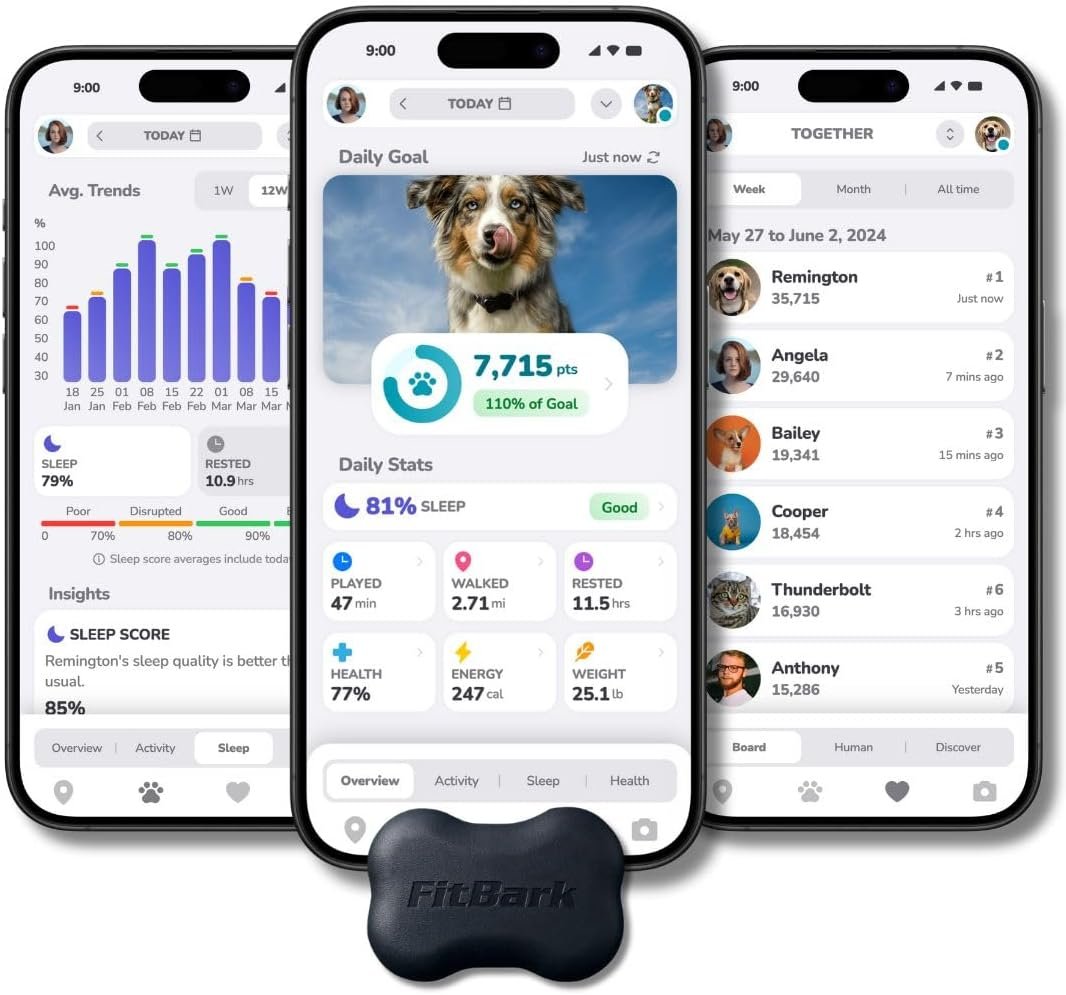 FitBark 2 Dog Activity Monitor | Health & Fitness Tracker for Dogs | Waterproof, Small & Leightweight (10 g) | Not a GPS Tracker FitBark 2 Dog Activity Monitor | Health & Fitness Tracker for Dogs | Waterproof, Small & Leightweight (10 g) | Not a GPS Tracker