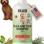 Flea Shampoo for Dogs, Itchy Skin Relief & Sensitive Skin Shampoo, 16 oz