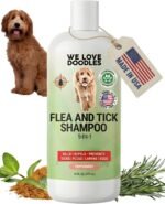 Flea Shampoo for Dogs, Itchy Skin Relief & Sensitive Skin Shampoo, 16 oz