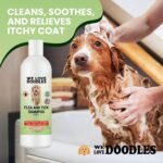 Flea Shampoo for Dogs, Itchy Skin Relief & Sensitive Skin Shampoo, 16 oz - Image 2