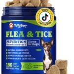 Flea & Tick Prevention for Dogs Chewables,Oral Flea Pills, Dogs Supplement