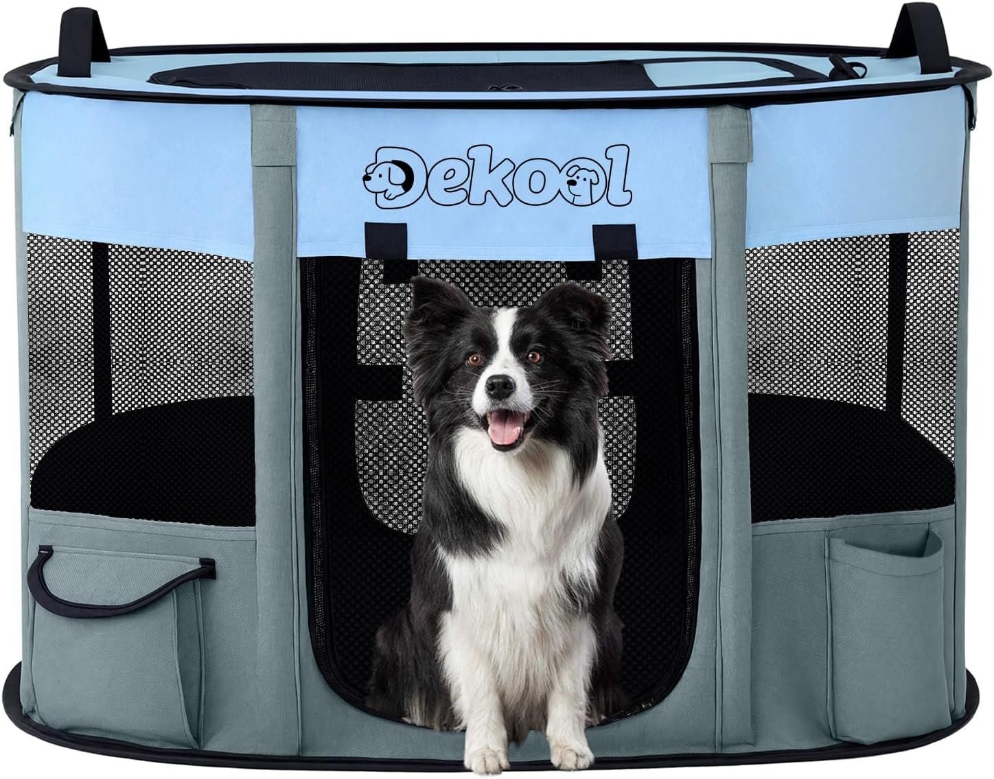 Foldable Pet Playpen, Portable Crate for Dogs & Cats, Indoor Outdoor Travel Foldable Pet Playpen, Portable Crate for Dogs & Cats, Indoor Outdoor Travel