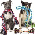 Forfon Tough & Strong Dog Rope Toy for Aggressive Chewers