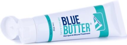 Forticept Blue Butter – Hot Spot Treatment for Dogs & Cats, Wound and Skin Care Infections, Cuts, Rashes Gel Veterinary Strength Topical Ointment 2oz