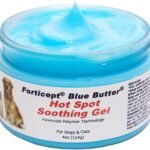 Forticept Blue Butter – Hot Spot Treatment for Dogs Cats | Dog Cat Wound Care | Skin Yeast Infections, Ringworm, Cuts, Rashes, First Aid Veterinary Strength Anti Itch Cream 4oz