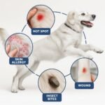 Forticept Clear Butter Dog Hot Spot Treatment Hydro Gel, Heals Dog Wound, Helps with Skin Yeast Infections, Ringworm, Insects Bites, Cuts, Rashes, Skin Allergy, 4 Ounces - Image 2