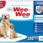Four Paws Wee-Wee Superior Performance Dog Pee Pads, 200 Count
