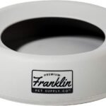 Franklin Sports No-Spill Travel Pet Bowl for Dogs + Cats – 16 oz.