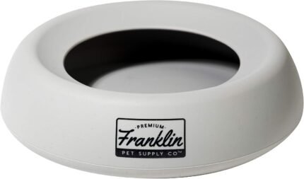 Franklin Sports No-Spill Travel Pet Bowl for Dogs + Cats - 16 oz.