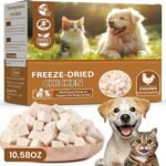 Freeze Dried Chicken Dog & Cat Treats, Single Ingredient, High Protein 300g
