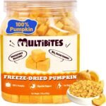 Freeze Dried Pumpkin Treats for Dogs, Single Ingredient, 1.76oz