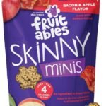 Fruitables Skinny Mini Dog Treats, Training Treats, Bacon & Apple, 5oz