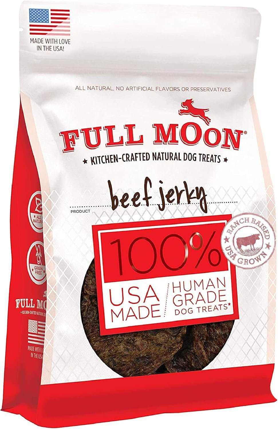 Full Moon® Beef Jerky Dog Treats 11 oz Full Moon® Beef Jerky Dog Treats 11 oz