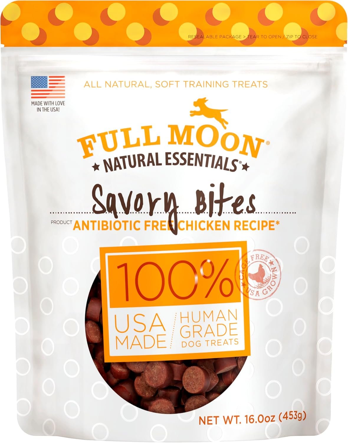 Full Moon® Essential Chicken Savory Bites Dog Treats 16 oz Full Moon® Essential Chicken Savory Bites Dog Treats 16 oz