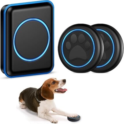 FullHouse Dog Doorbell for Potty Wireless Doggy Bell Training to Go Outside