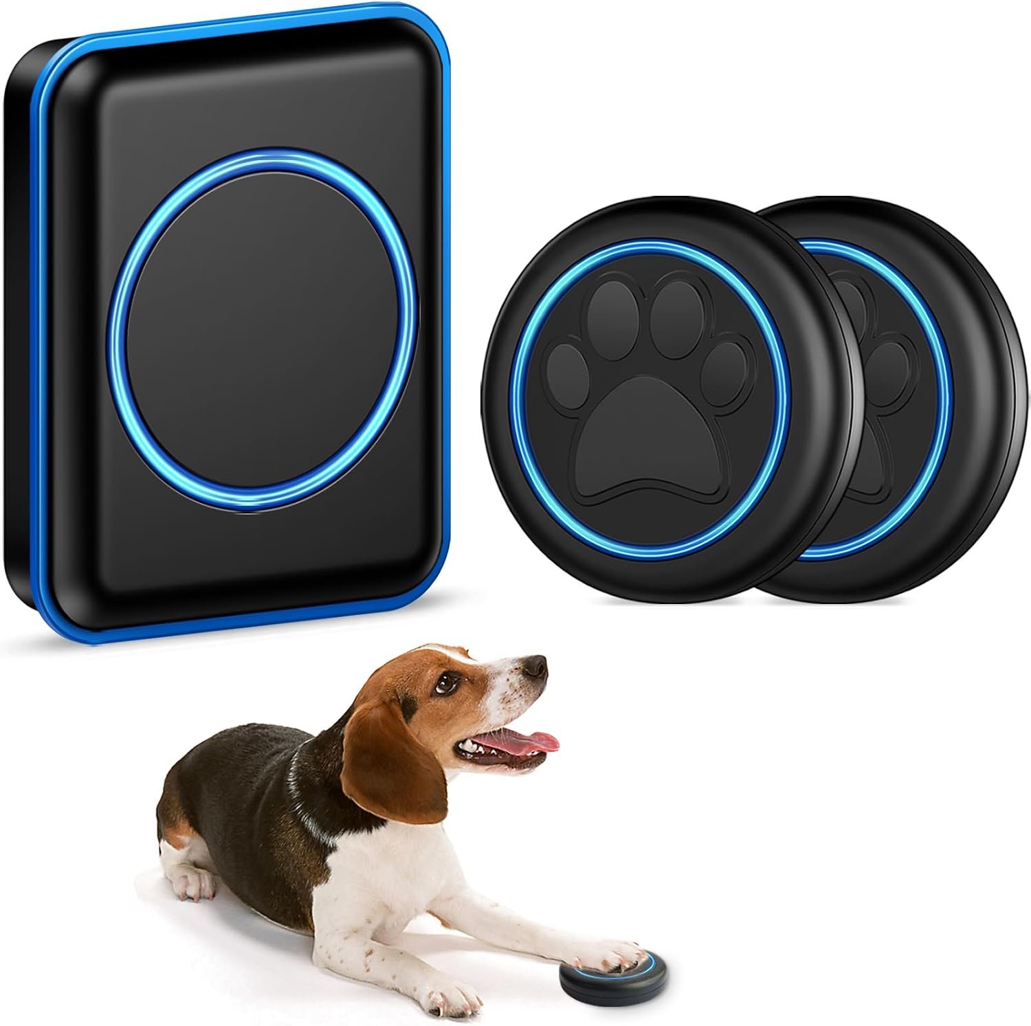 FullHouse Dog Doorbell for Potty Wireless Doggy Bell Training to Go Outside FullHouse Dog Doorbell for Potty Wireless Doggy Bell Training to Go Outside