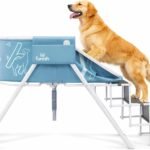 Furesh Foldable Dog Washing Station for Large Dogs with Stairs