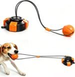 Fuufome Suction Cup Dog Toys for Medium Large Aggressive Chewers