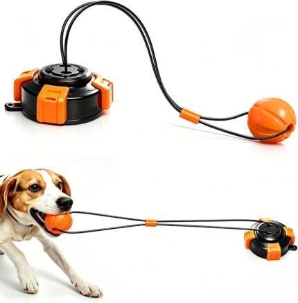 Fuufome Suction Cup Dog Toys for Medium Large Aggressive Chewers