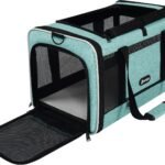 GAPZER Cat Carrier 18″x11″x11″ TSA Approved Ventilated Pet Air Travel Cage