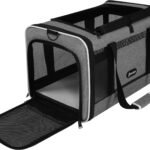 GAPZER Cat Carrier 18x11x11 Top Load, Soft-Sided Pet Travel Bag Over 15 lbs