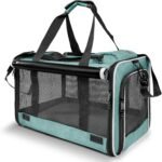 GAPZER Small Dog Carrier Yorkshire Puppy Softshell Chihuahua Transport Cage