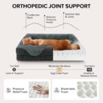 GASUR Orthopedic Dog Bed for Large Sized Dog, Washable XL Dog Couch Beds - Image 2