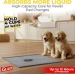 Glad for Pets, Activated Carbon Disposable - Dog Pee Pads, 100 Count Large - Image 2