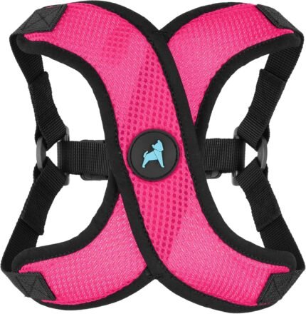 Gooby Comfort X Step-in Lite Harness, Choke-Free, Flamingo Pink, Small