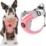 Gooby Memory Foam Step-in Dog Harness, Pink, X-Small