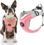 Gooby Memory Foam Step-in Dog Harness, Pink, X-Small