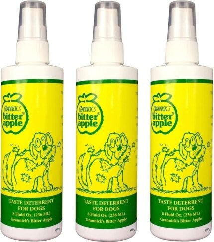 Grannicks Bitter Apple Deterrent for Dogs (3 Pack)