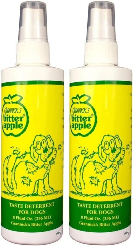 Grannicks Bitter Apple Taste Deterrent for Dogs - 2 Pack