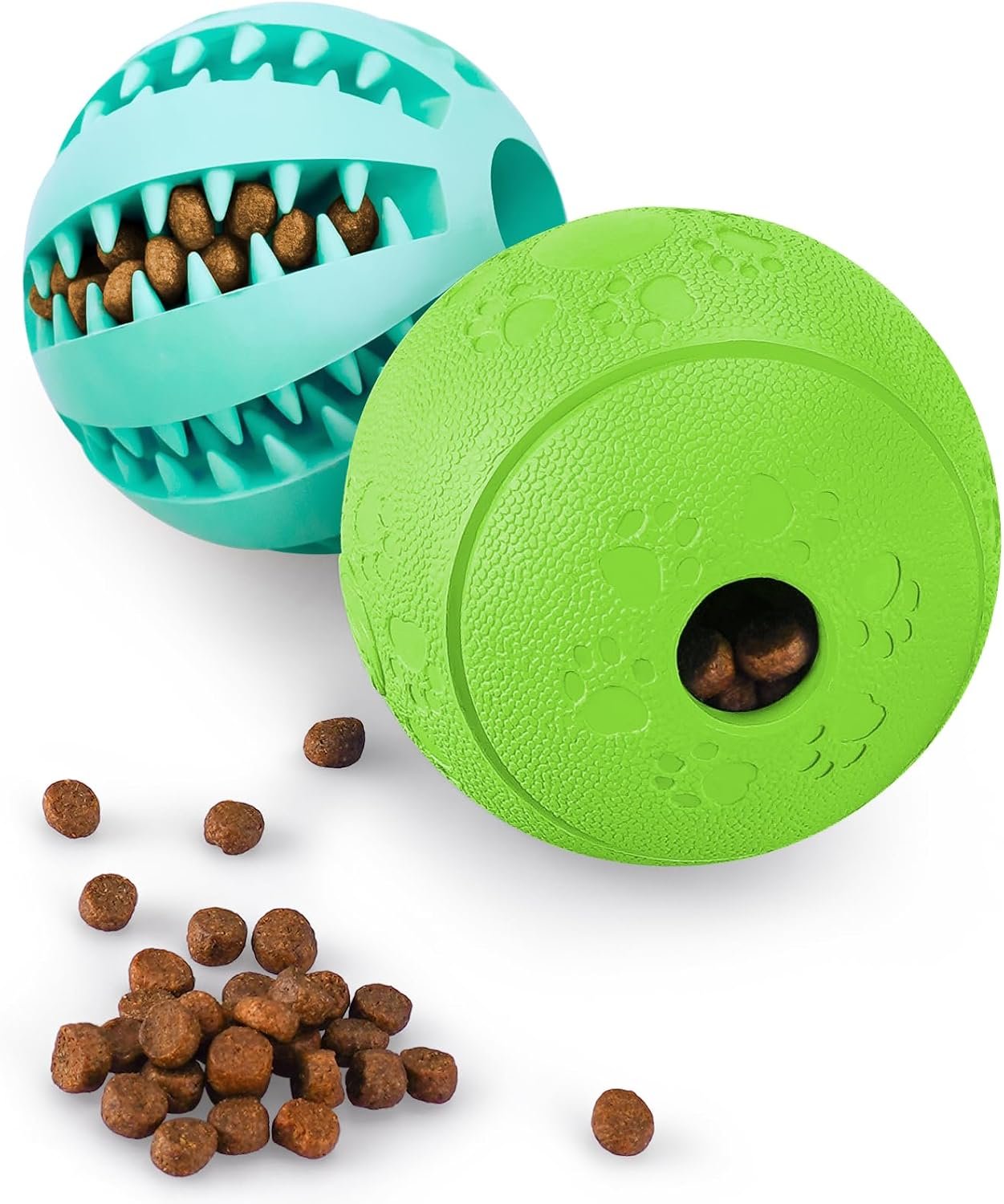 HIPPIH Dog Puzzle Toy 2 Pack, Interactive Dog Toys for Treat Dispensing HIPPIH Dog Puzzle Toy 2 Pack, Interactive Dog Toys for Treat Dispensing