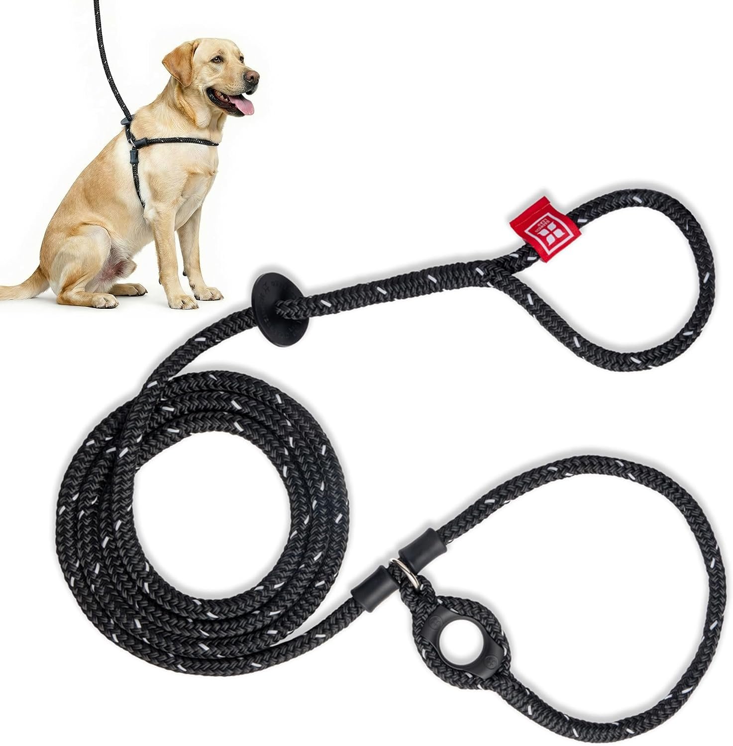 Harness Lead Escape Resistant, Reduces Pull Dog Harness, Medium/Large, Black Harness Lead Escape Resistant, Reduces Pull Dog Harness, Medium/Large, Black