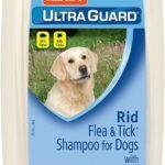 Hartz UltraGuard Rid Flea & Tick Oatmeal Dog Shampoo, 18 oz Bottle