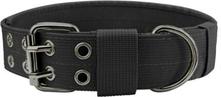 Heavy Duty Dog Collar for Large Dogs, Adjustable Tactical Dog Collars